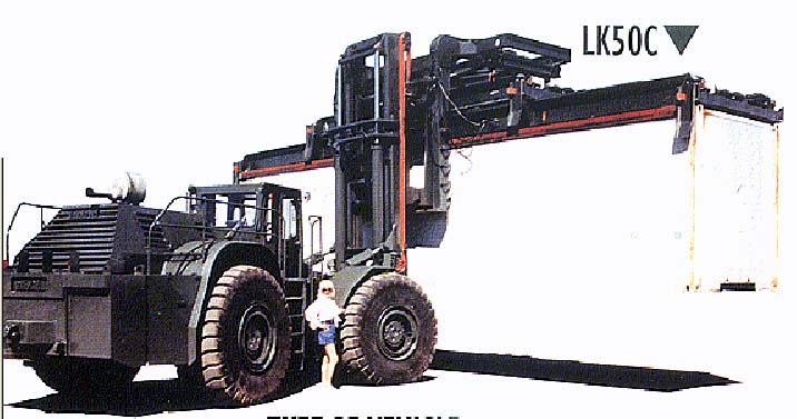 加拿大升王叉车(LIFTKING)33吨军用集装箱叉车 LK50C_中国叉车网(www.estacaototal.com)
