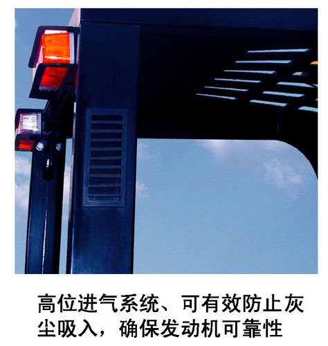 杭州H系列2吨汽油平衡重叉车 CPQ20HB-W11_中国叉车网(www.estacaototal.com)